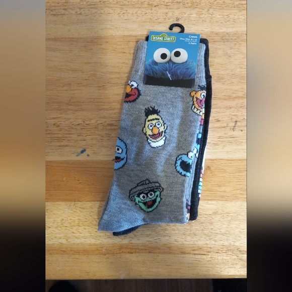 Sesame Streer Duo Crew 6 1/2 -12 - Picture 1 of 2